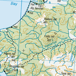 Tin Range Route Rakiura National Park Stewart Island Tramping New Zealand